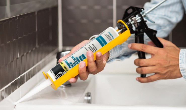 6Filling Gaps with Acrylic Sealant Indoor Use 6Filling Gaps with Acrylic Sealant Indoor Use